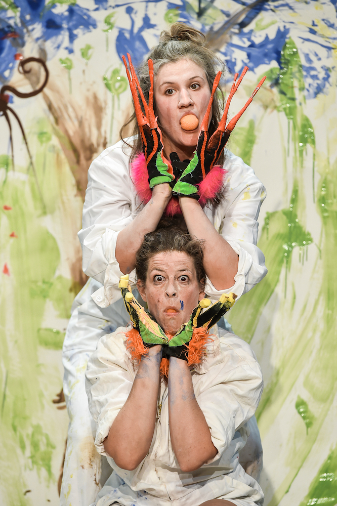 Theater Garten der Wunder - Figurentheater und Musik mit Esther Falk und Sophia Müller - FITZ Stuttgart